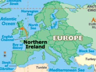 Illustration for the “Location” section of the Ireland guide